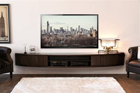 floating wall mount tv